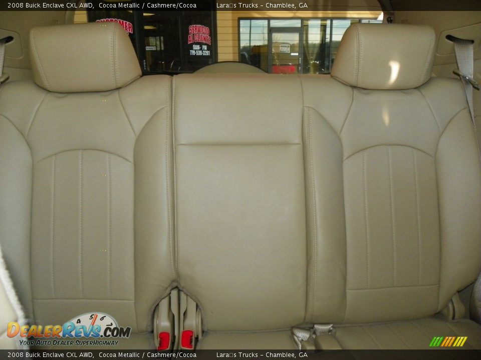 2008 Buick Enclave CXL AWD Cocoa Metallic / Cashmere/Cocoa Photo #12