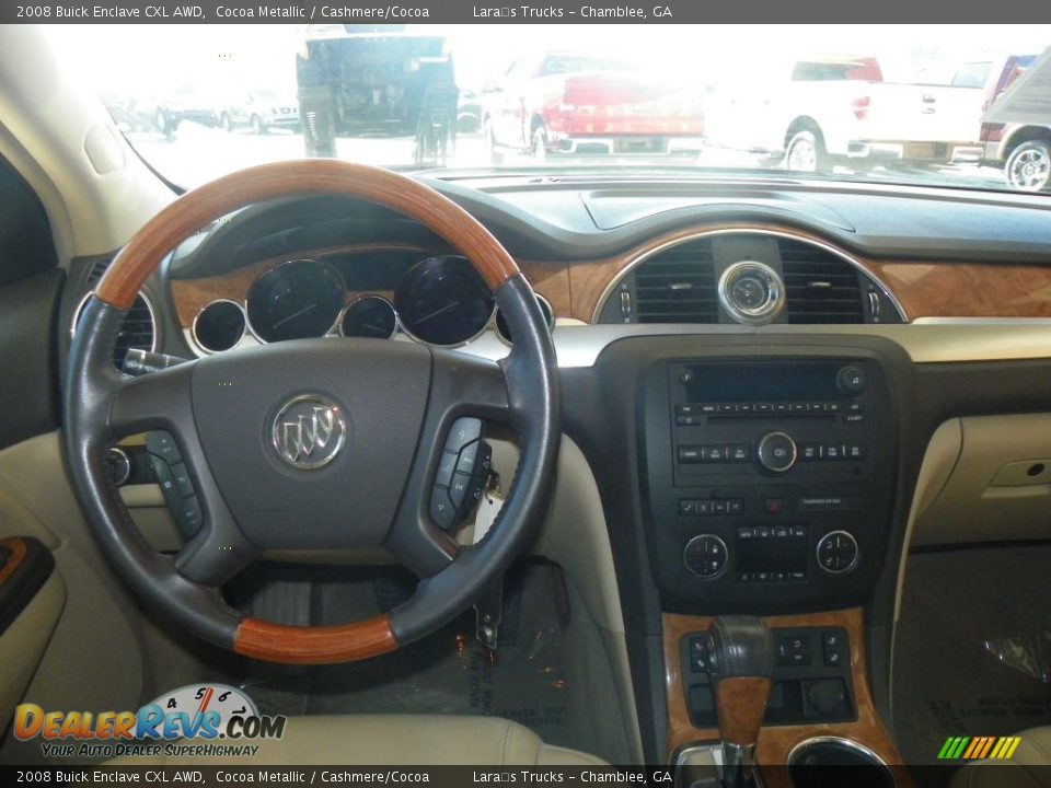 2008 Buick Enclave CXL AWD Cocoa Metallic / Cashmere/Cocoa Photo #16