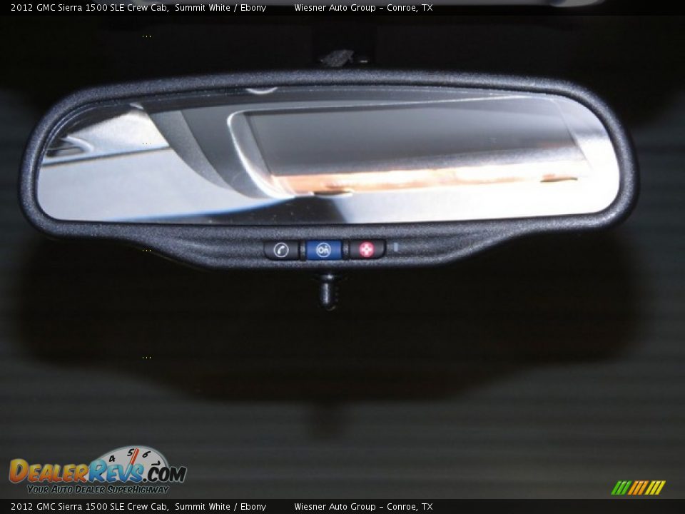 2012 GMC Sierra 1500 SLE Crew Cab Summit White / Ebony Photo #21