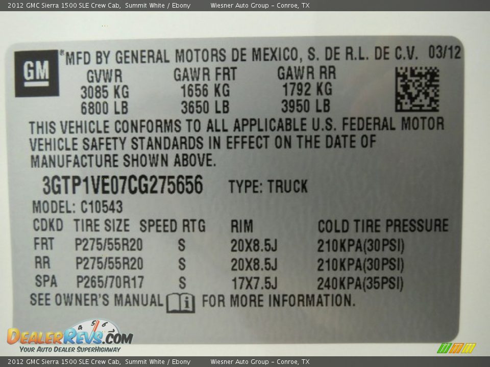 2012 GMC Sierra 1500 SLE Crew Cab Summit White / Ebony Photo #28