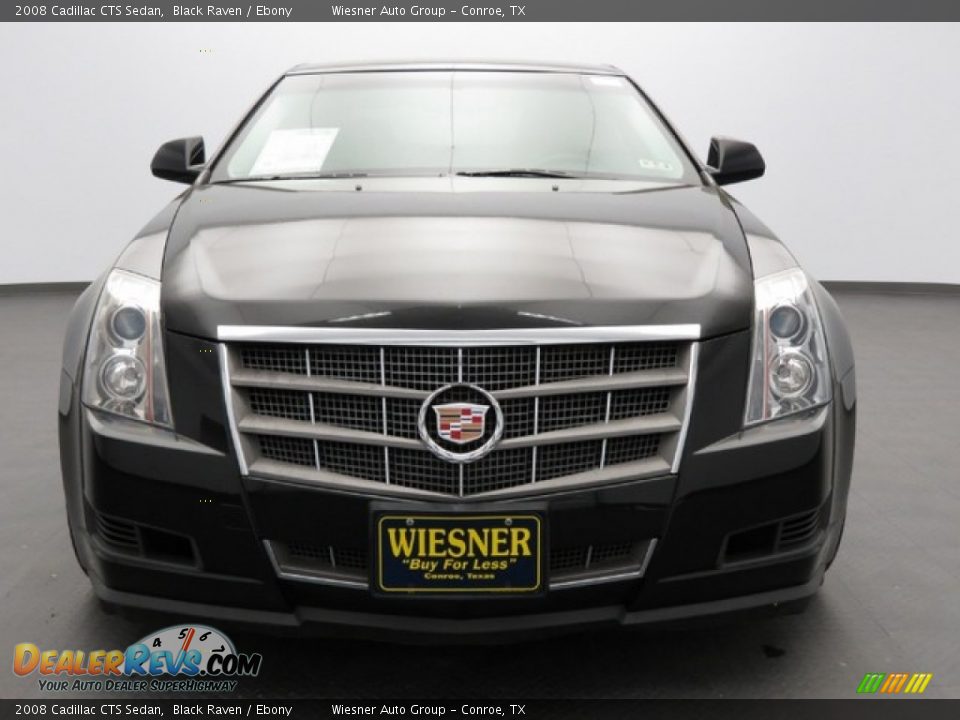 2008 Cadillac CTS Sedan Black Raven / Ebony Photo #2