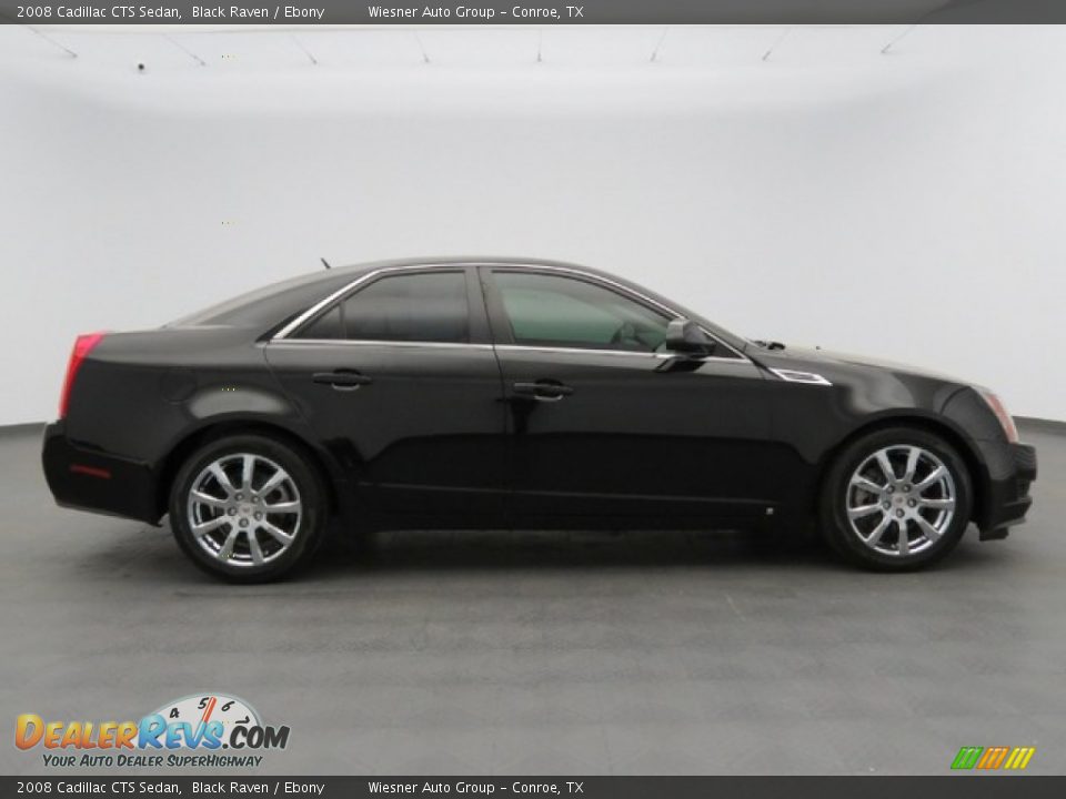 2008 Cadillac CTS Sedan Black Raven / Ebony Photo #4