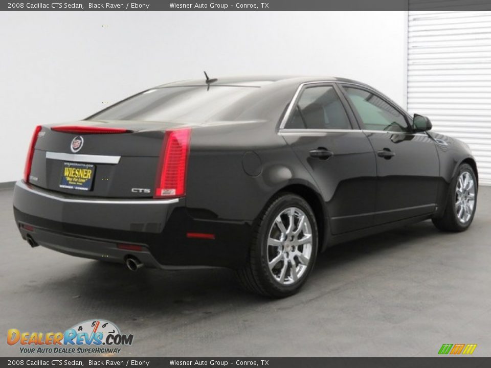 2008 Cadillac CTS Sedan Black Raven / Ebony Photo #5