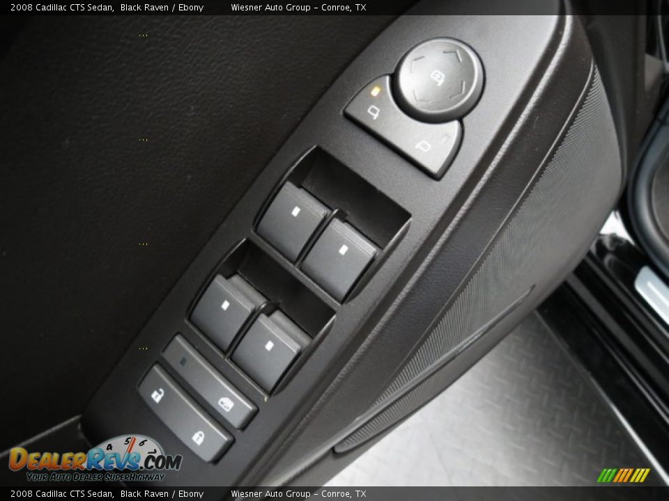 2008 Cadillac CTS Sedan Black Raven / Ebony Photo #11