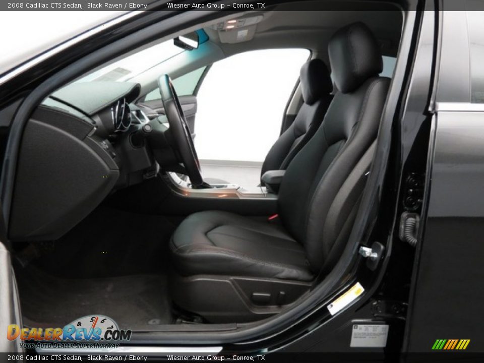 2008 Cadillac CTS Sedan Black Raven / Ebony Photo #12