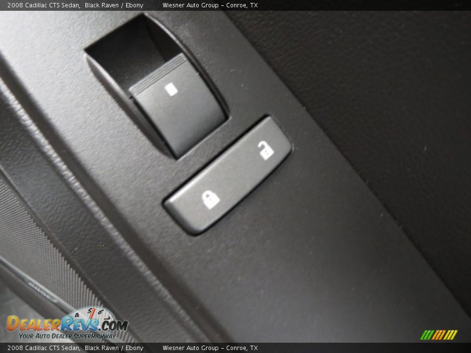 2008 Cadillac CTS Sedan Black Raven / Ebony Photo #13