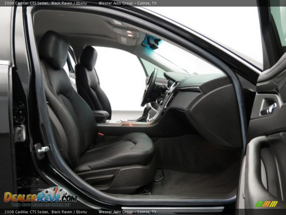 2008 Cadillac CTS Sedan Black Raven / Ebony Photo #14