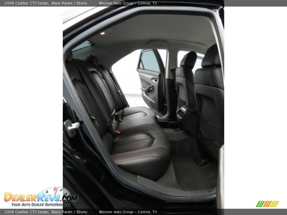 2008 Cadillac CTS Sedan Black Raven / Ebony Photo #15