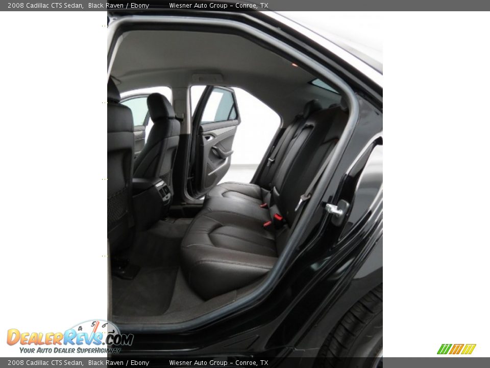 2008 Cadillac CTS Sedan Black Raven / Ebony Photo #16