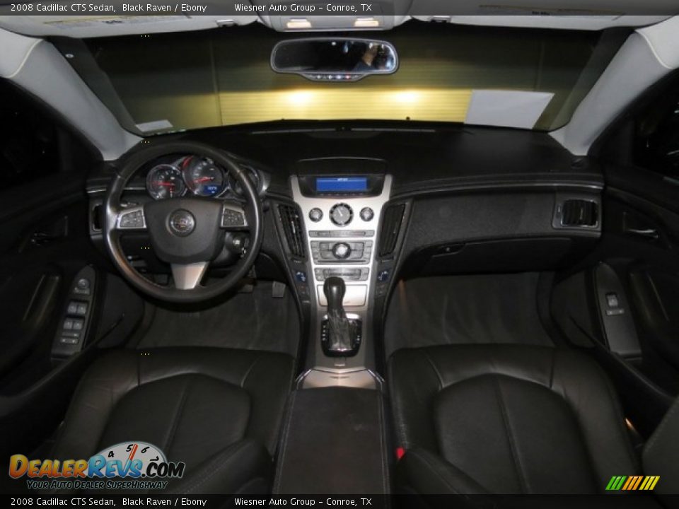 2008 Cadillac CTS Sedan Black Raven / Ebony Photo #18