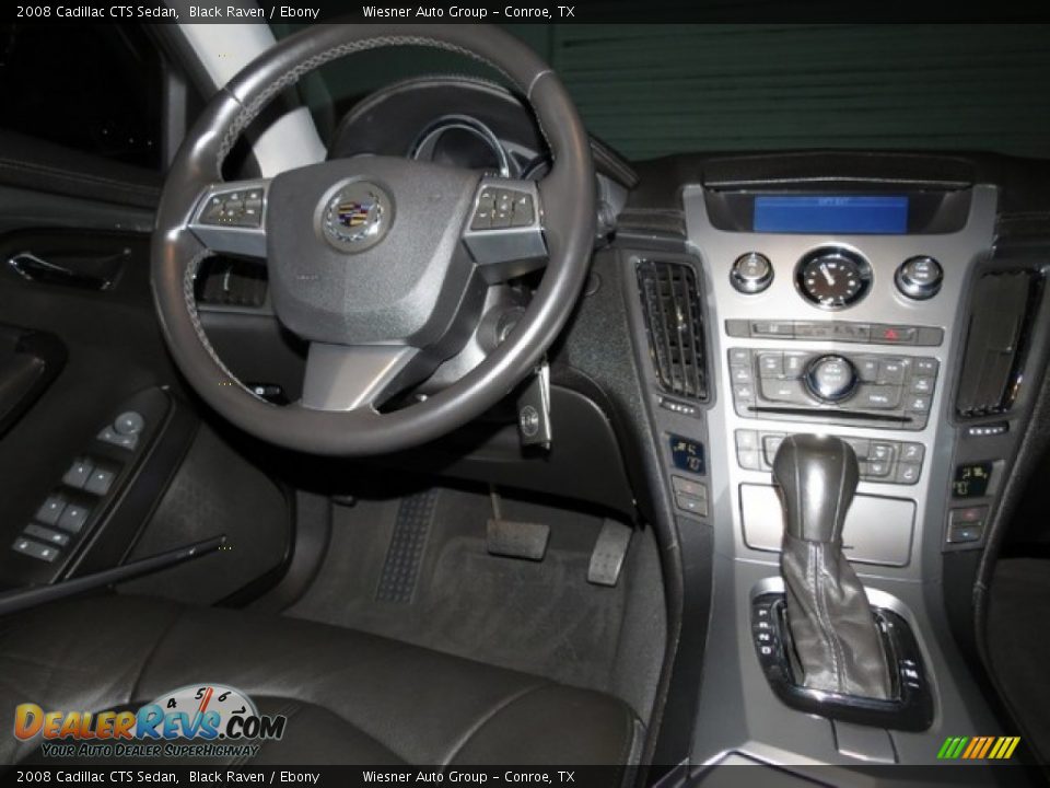 2008 Cadillac CTS Sedan Black Raven / Ebony Photo #20