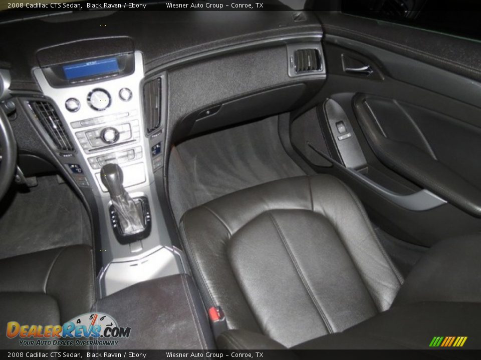 2008 Cadillac CTS Sedan Black Raven / Ebony Photo #21