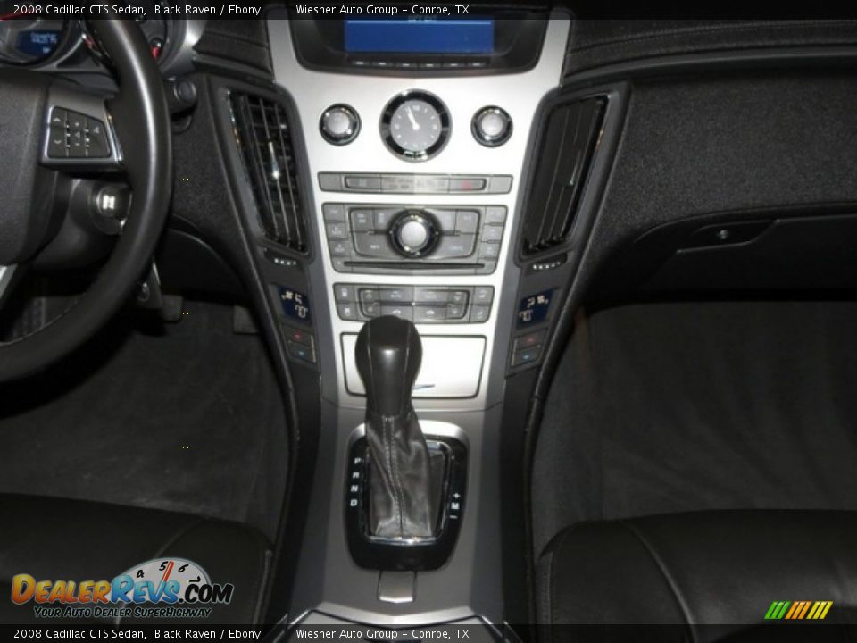 2008 Cadillac CTS Sedan Black Raven / Ebony Photo #22