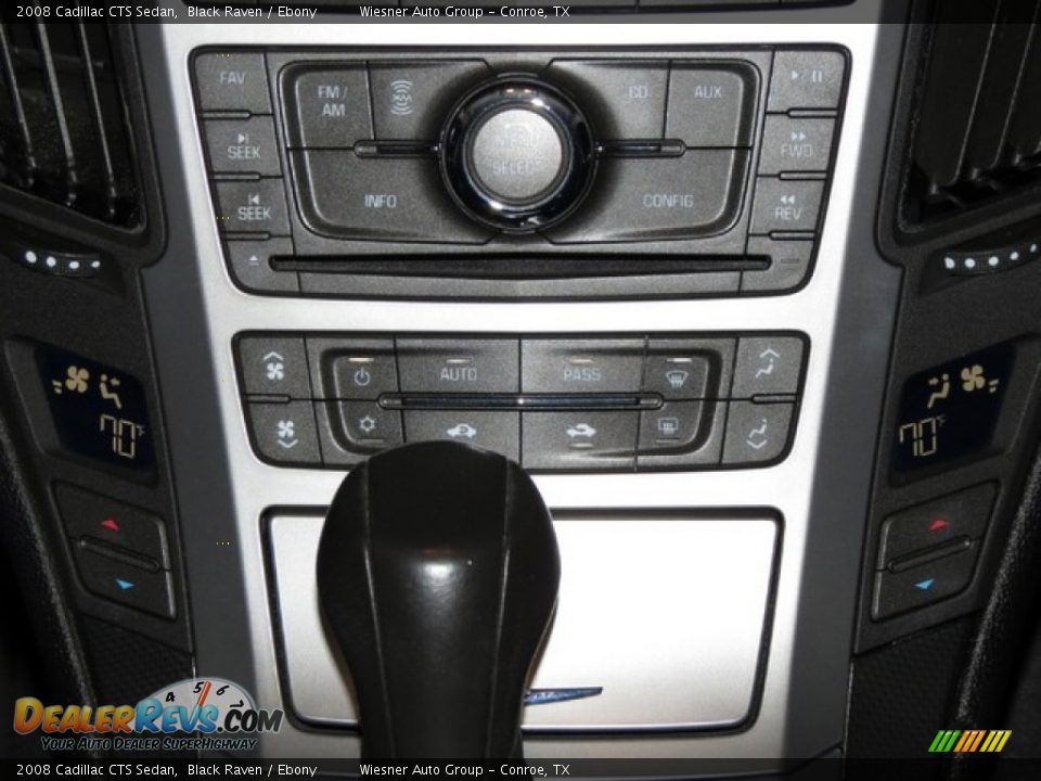 2008 Cadillac CTS Sedan Black Raven / Ebony Photo #24