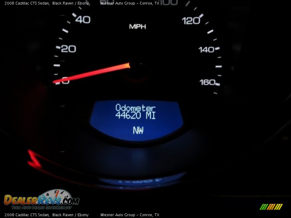 2008 Cadillac CTS Sedan Black Raven / Ebony Photo #27