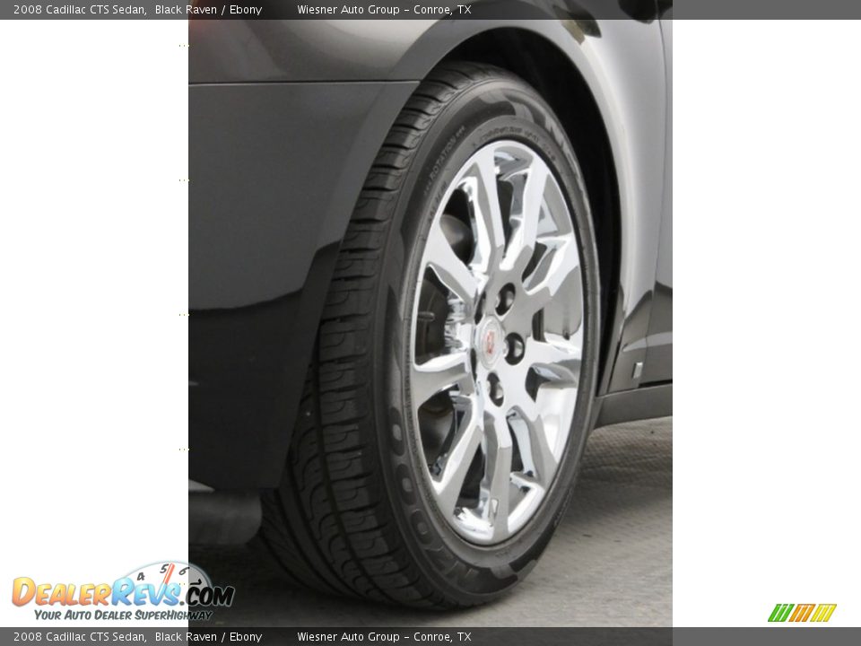 2008 Cadillac CTS Sedan Black Raven / Ebony Photo #28