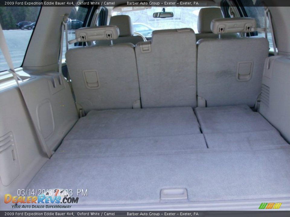 2009 Ford Expedition Eddie Bauer 4x4 Oxford White / Camel Photo #7