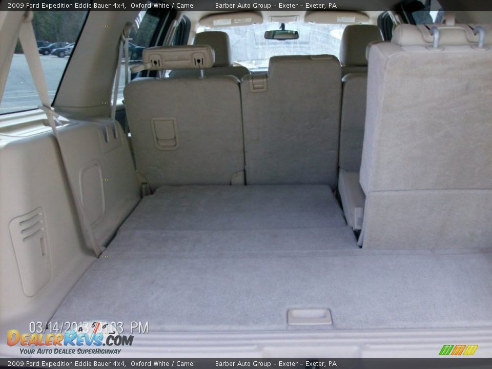 2009 Ford Expedition Eddie Bauer 4x4 Oxford White / Camel Photo #8