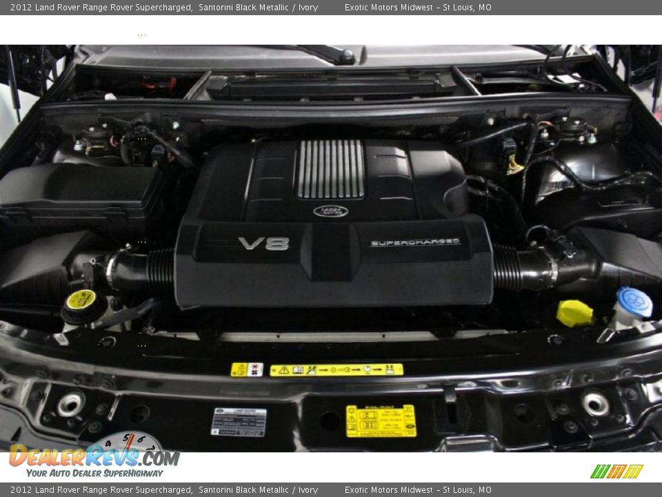 2012 Land Rover Range Rover Supercharged 5.0 Liter Supercharged GDI DOHC 32-Valve DIVCT V8 Engine Photo #20