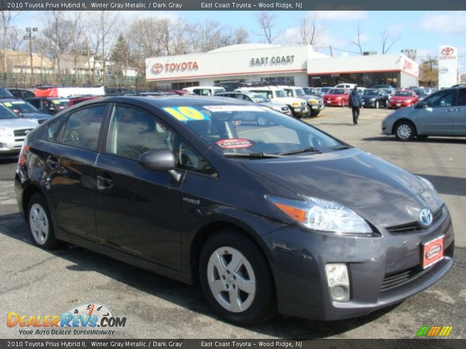 2010 Toyota Prius Hybrid II Winter Gray Metallic / Dark Gray Photo #1