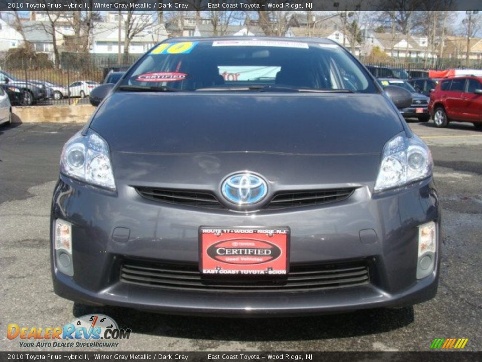 2010 Toyota Prius Hybrid II Winter Gray Metallic / Dark Gray Photo #2