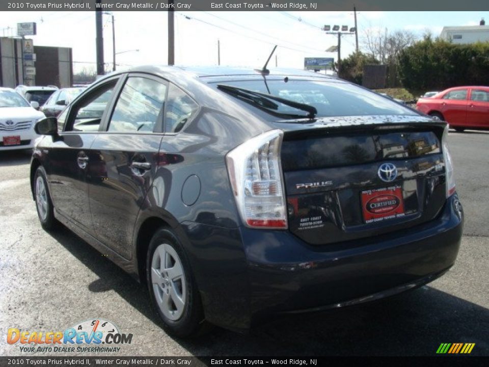 2010 Toyota Prius Hybrid II Winter Gray Metallic / Dark Gray Photo #4