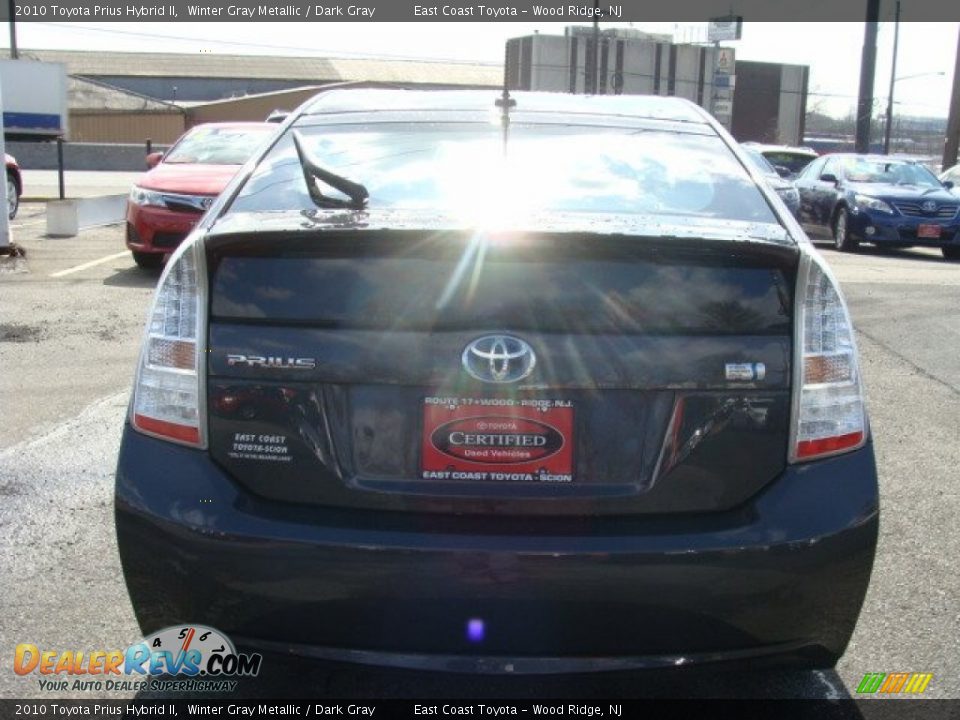 2010 Toyota Prius Hybrid II Winter Gray Metallic / Dark Gray Photo #5