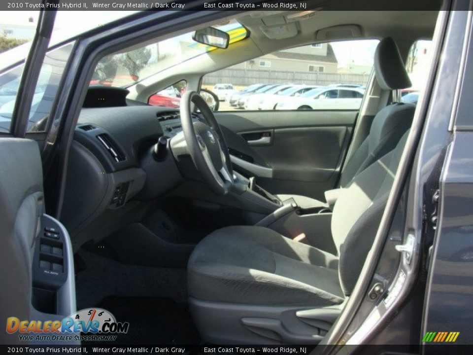 2010 Toyota Prius Hybrid II Winter Gray Metallic / Dark Gray Photo #7