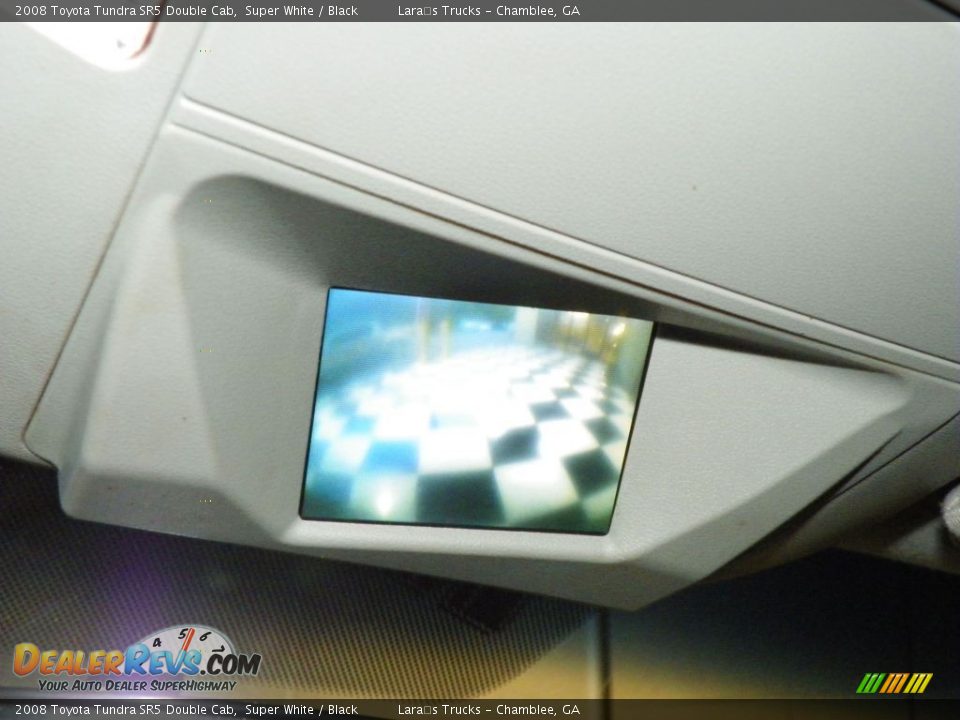 2008 Toyota Tundra SR5 Double Cab Super White / Black Photo #14