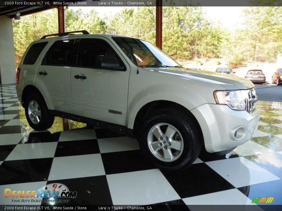 2009 Ford Escape XLT V6 White Suede / Stone Photo #1