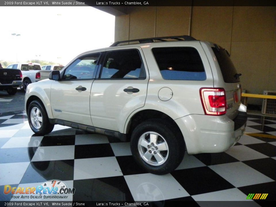2009 Ford Escape XLT V6 White Suede / Stone Photo #4