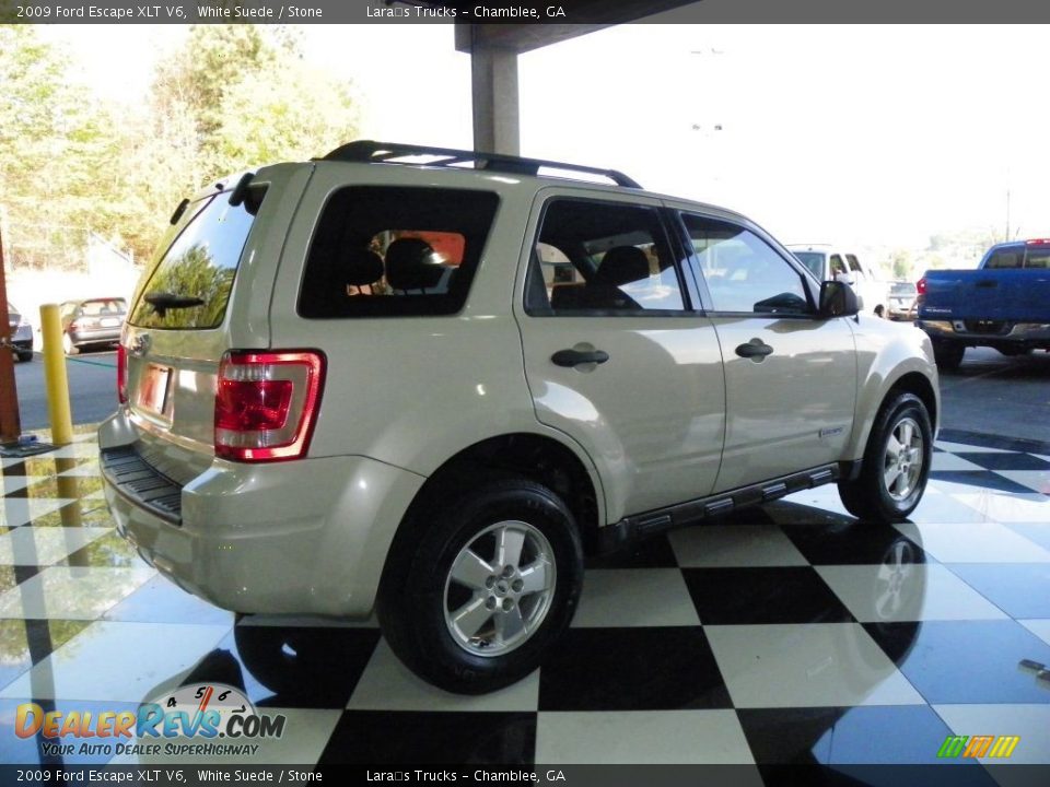 2009 Ford Escape XLT V6 White Suede / Stone Photo #6