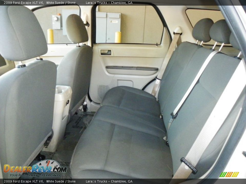 2009 Ford Escape XLT V6 White Suede / Stone Photo #9