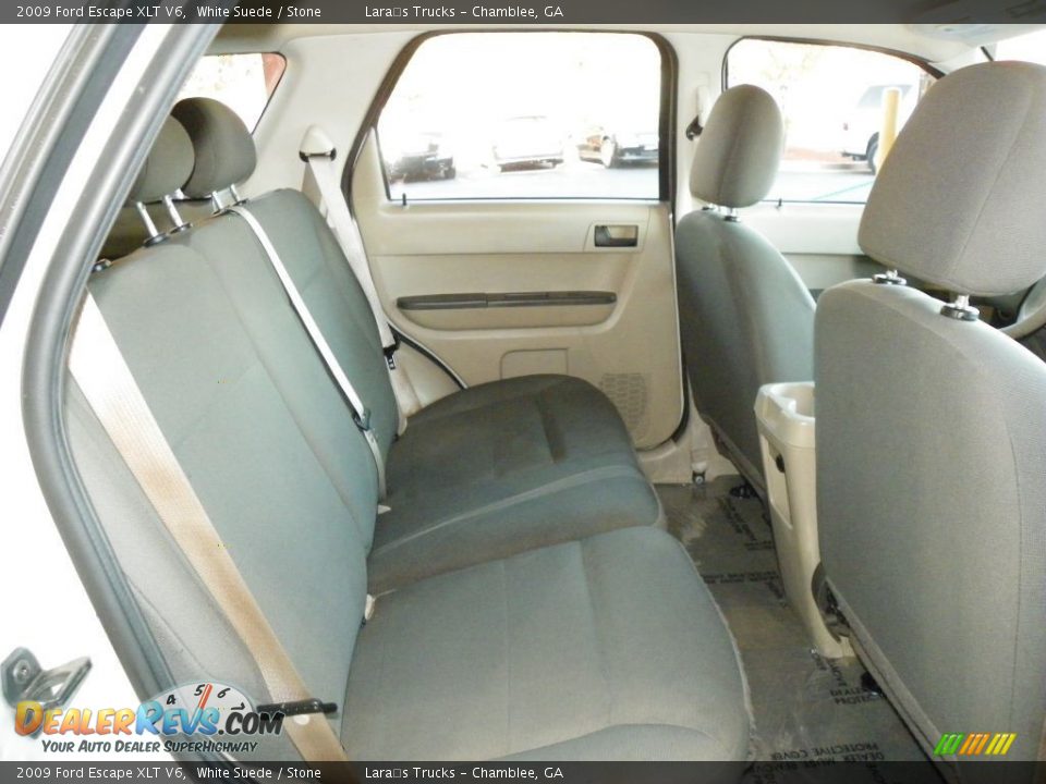 2009 Ford Escape XLT V6 White Suede / Stone Photo #10