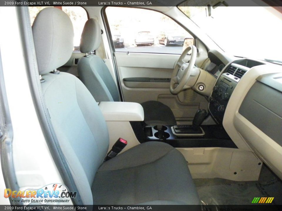 2009 Ford Escape XLT V6 White Suede / Stone Photo #11