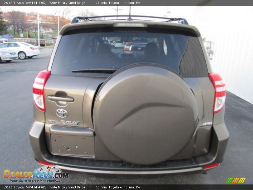 2012 Toyota RAV4 I4 4WD Pyrite Mica / Sand Beige Photo #6