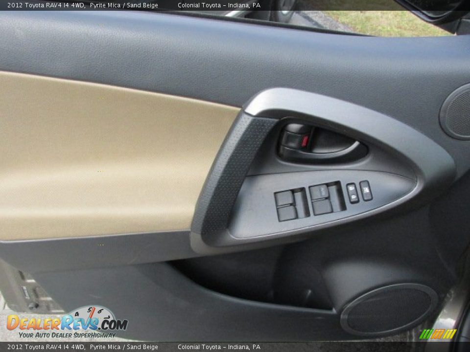 2012 Toyota RAV4 I4 4WD Pyrite Mica / Sand Beige Photo #8