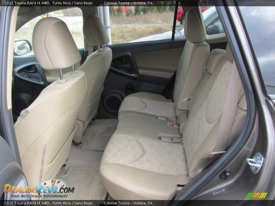 2012 Toyota RAV4 I4 4WD Pyrite Mica / Sand Beige Photo #15