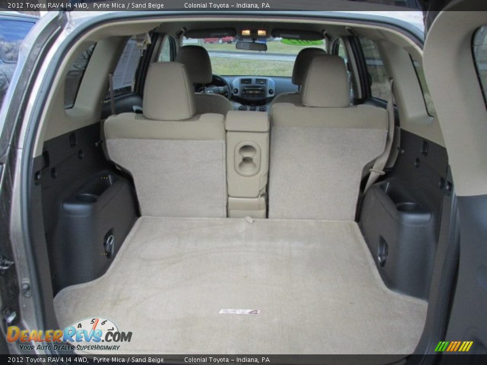 2012 Toyota RAV4 I4 4WD Pyrite Mica / Sand Beige Photo #16