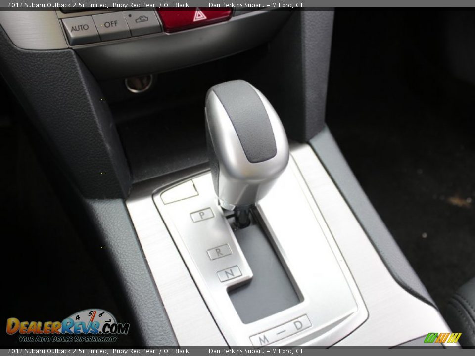2012 Subaru Outback 2.5i Limited Ruby Red Pearl / Off Black Photo #18