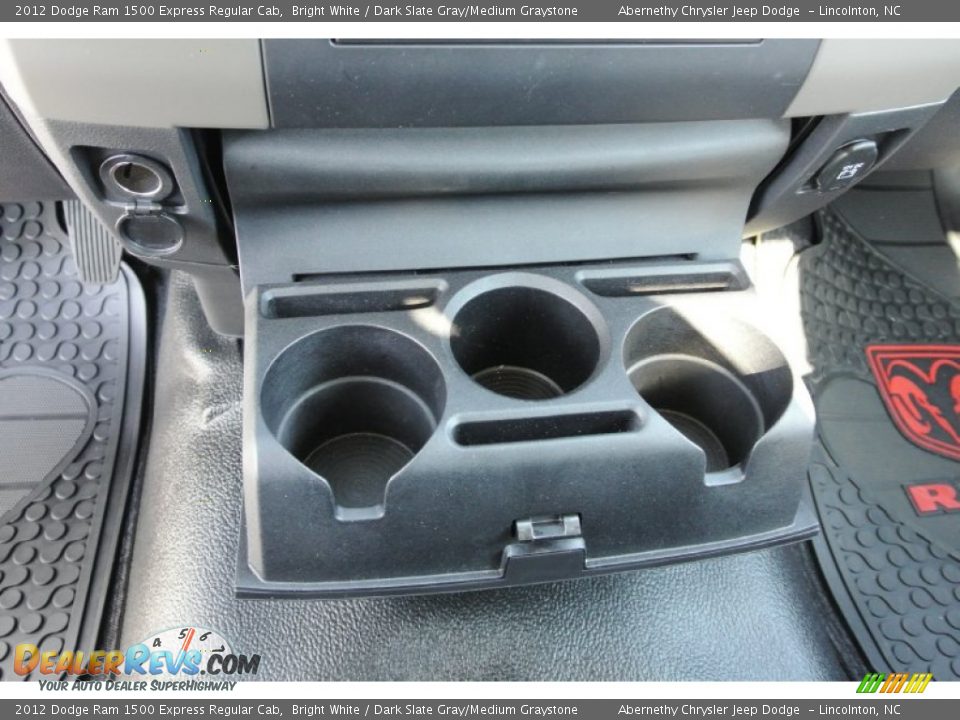 2012 Dodge Ram 1500 Express Regular Cab Bright White / Dark Slate Gray/Medium Graystone Photo #13