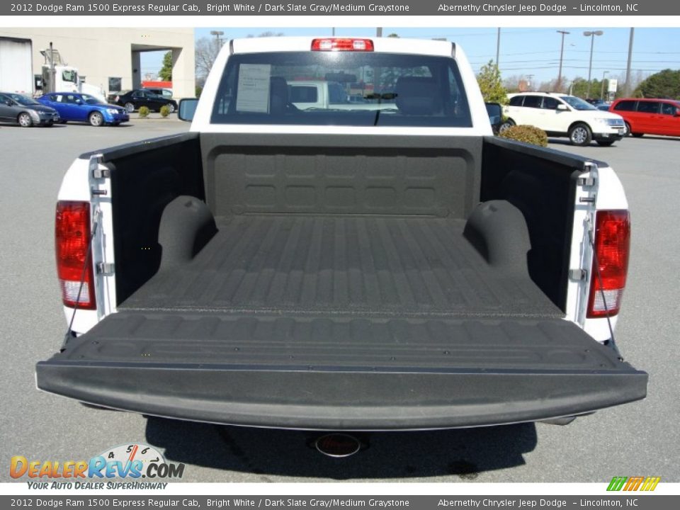 2012 Dodge Ram 1500 Express Regular Cab Bright White / Dark Slate Gray/Medium Graystone Photo #18