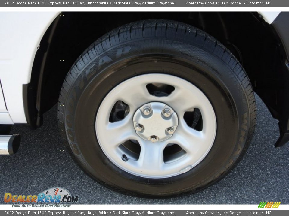 2012 Dodge Ram 1500 Express Regular Cab Bright White / Dark Slate Gray/Medium Graystone Photo #21