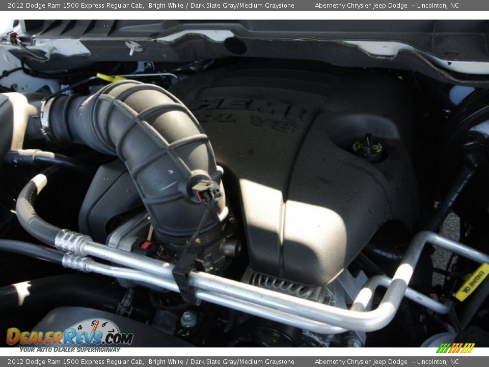 2012 Dodge Ram 1500 Express Regular Cab Bright White / Dark Slate Gray/Medium Graystone Photo #22