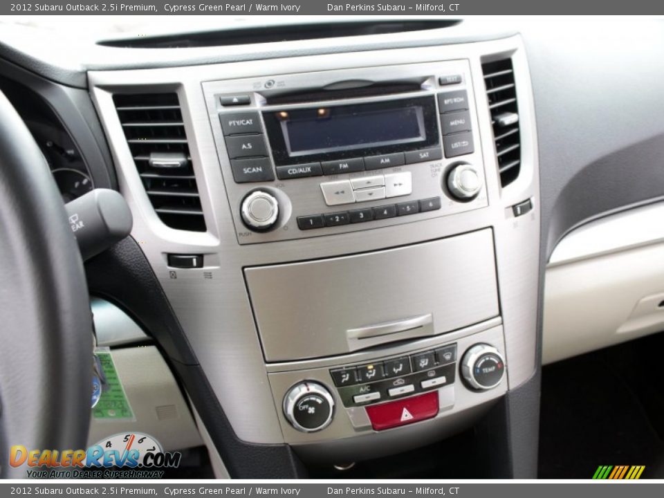 2012 Subaru Outback 2.5i Premium Cypress Green Pearl / Warm Ivory Photo #12