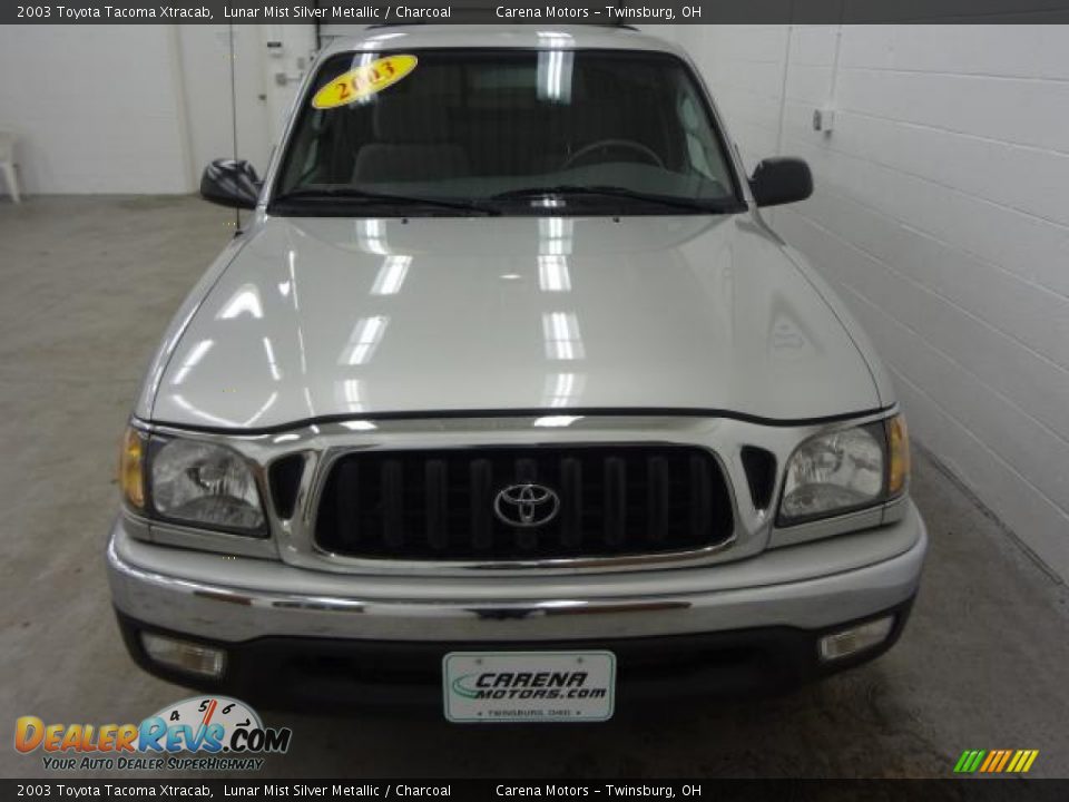 2003 Toyota Tacoma Xtracab Lunar Mist Silver Metallic / Charcoal Photo #4