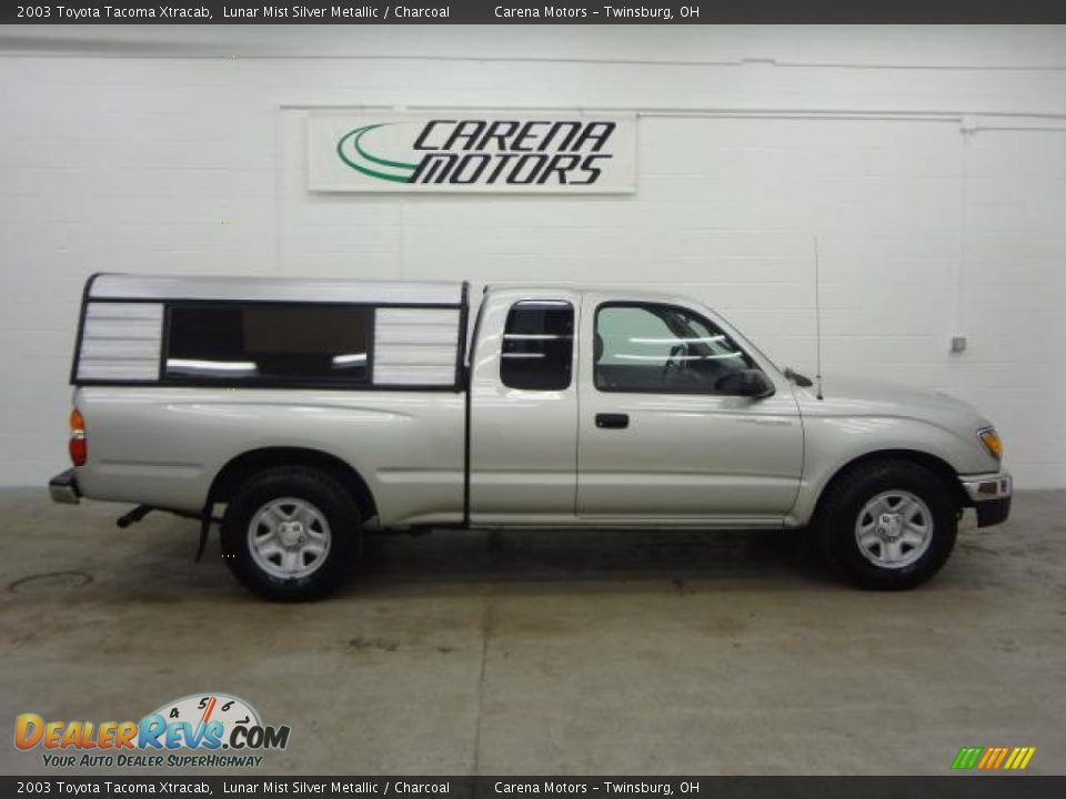 2003 Toyota Tacoma Xtracab Lunar Mist Silver Metallic / Charcoal Photo #7