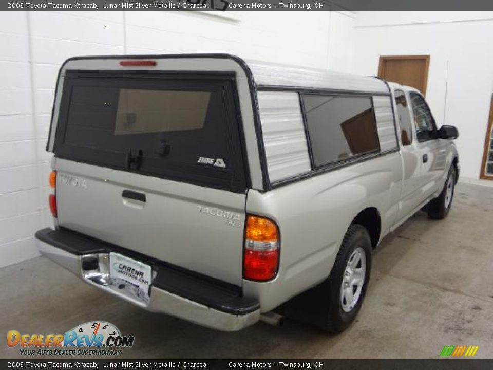 2003 Toyota Tacoma Xtracab Lunar Mist Silver Metallic / Charcoal Photo #9