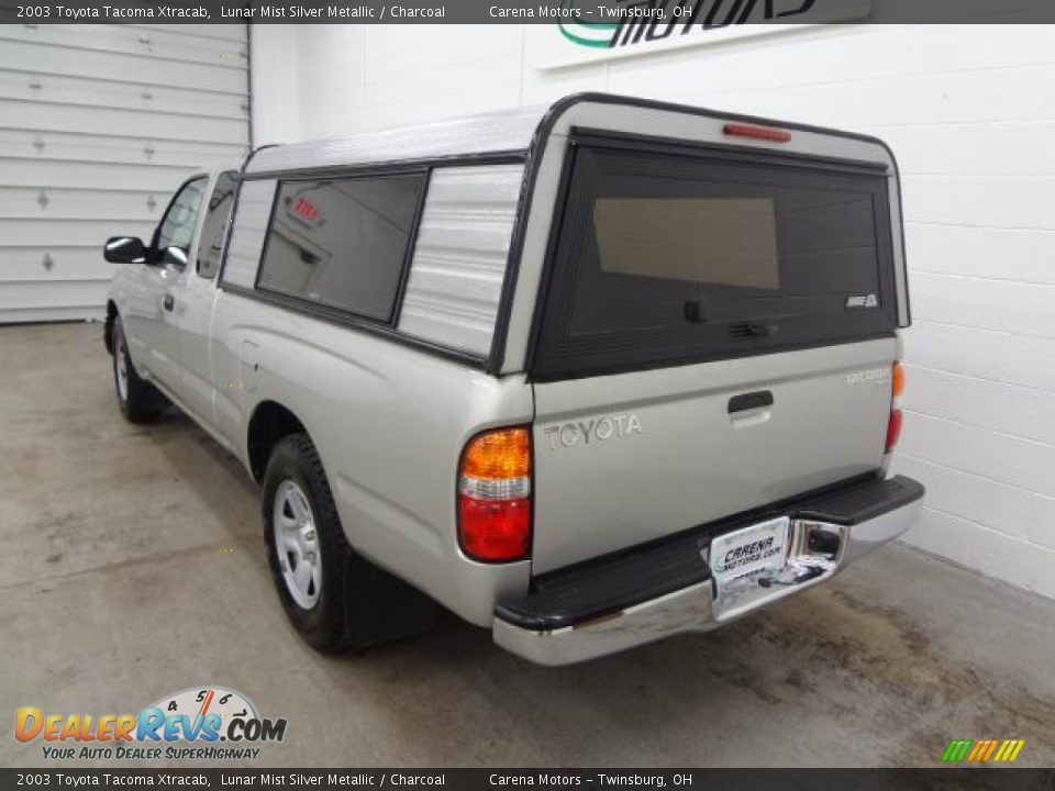 2003 Toyota Tacoma Xtracab Lunar Mist Silver Metallic / Charcoal Photo #12