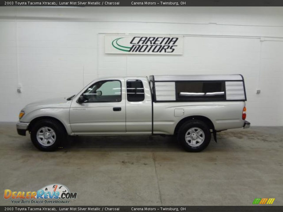 2003 Toyota Tacoma Xtracab Lunar Mist Silver Metallic / Charcoal Photo #13